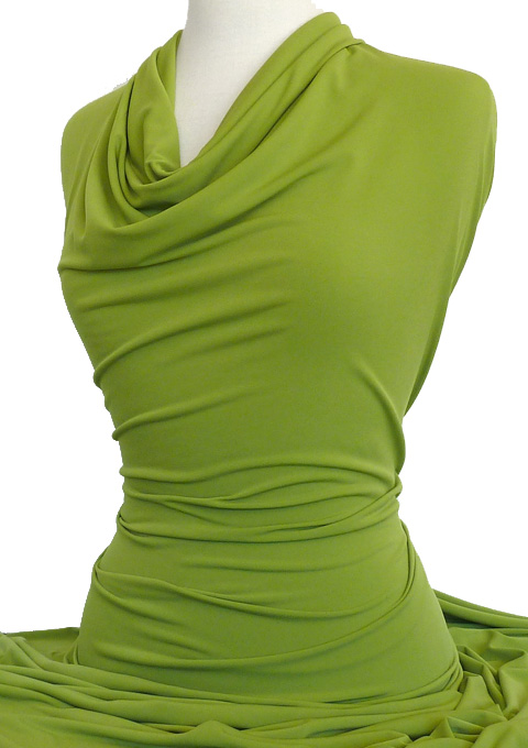 Knitwit Jersey Knit Fabric Casino Avocado Green