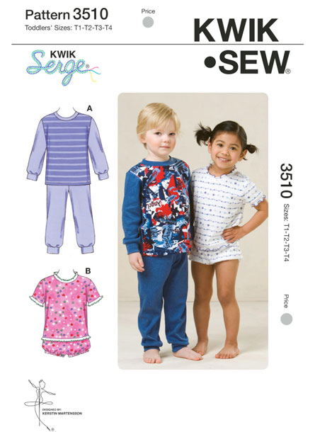 Kwik Sew Toddlers' Pattern 3510 - Knitwit