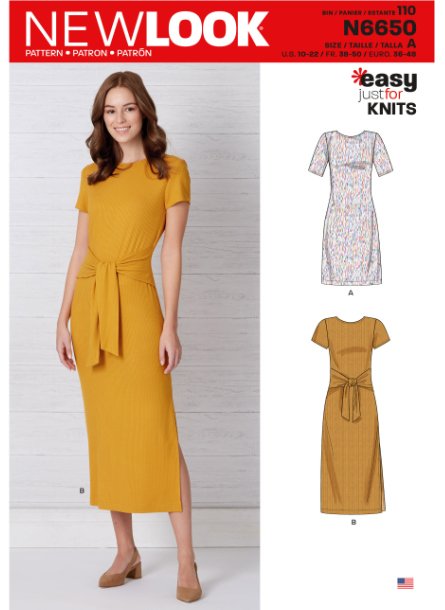 N6094 | New Look Sewing Pattern Misses' Dresses | New Look-atpcosmetics.com.vn