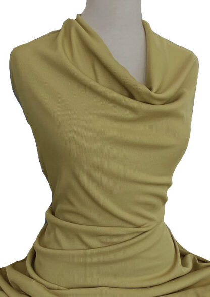Florida Ribbed Knit Celery Yellow-1