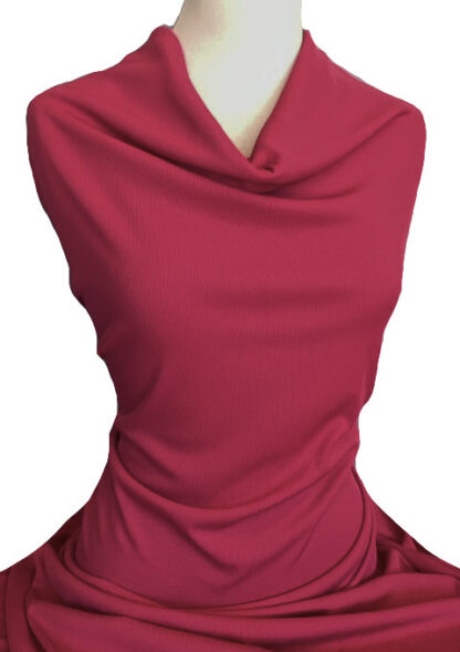 Florida Ribbed Knit Hot Pink