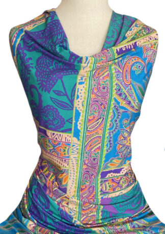 Printed Jersey Knit Burma Multicolour