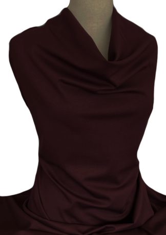 Knitwit Ponti Double Knit Burgundy