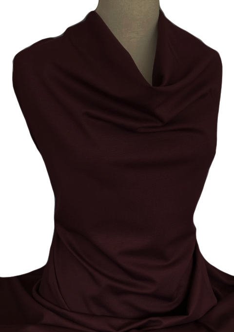Knitwit Ponti Double Knit Burgundy