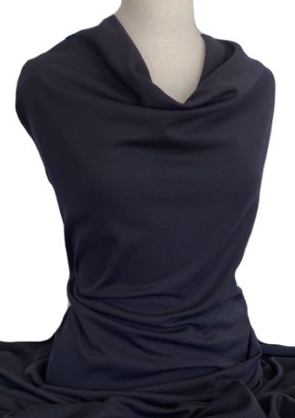 Knitwit Monaco Double Knit Fabric Ink Navy